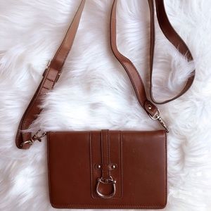 Etienne Aigner Leather Cross Body Bag